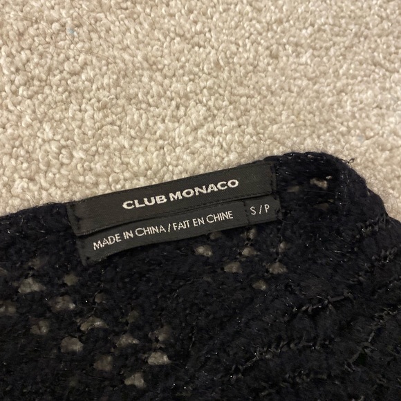 Club Monaco size small knit shirt - Picture 3 of 4